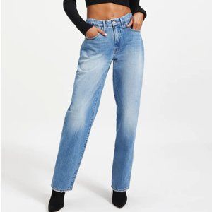 Good American Good '90s Loose Denim - Size 6